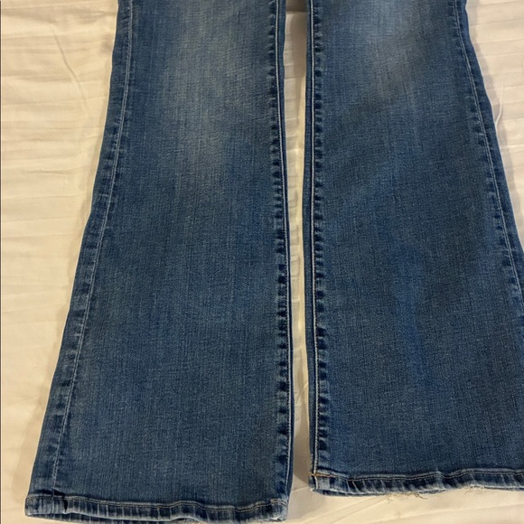 American Eagle Outfitters Blue Kick Boot Super Stretch Women’s 8 Short - Picture 12 of 12